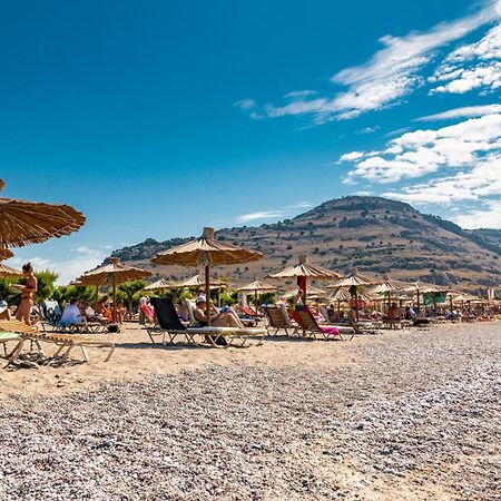 Sun Beach Lindos Lardos Exteriör bild