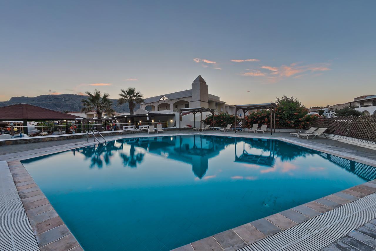 Sun Beach Lindos Lardos Exteriör bild