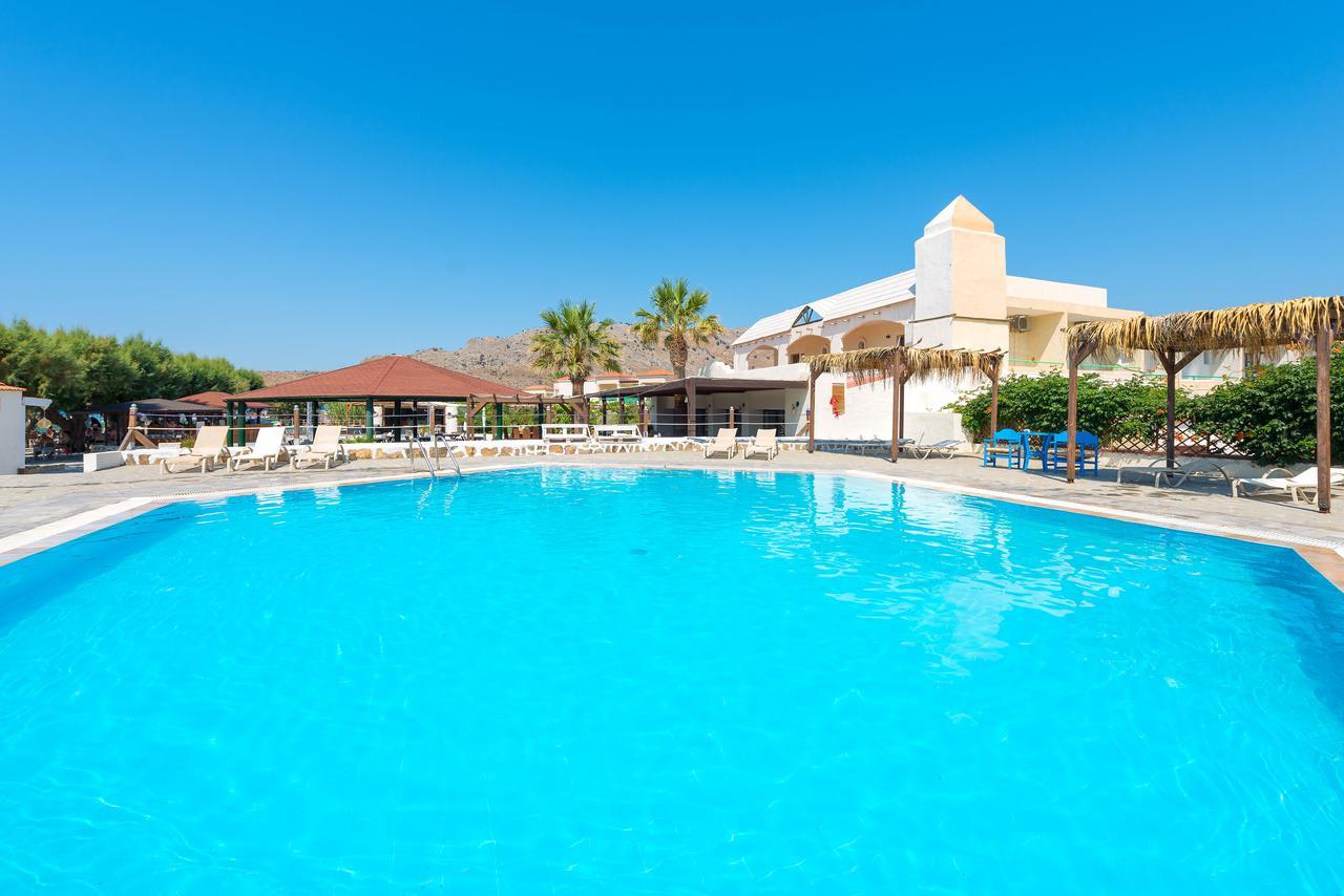 Sun Beach Lindos Lardos Exteriör bild